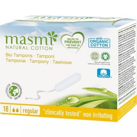 MASMI NATURAL COTTON Organic Tampons Classic