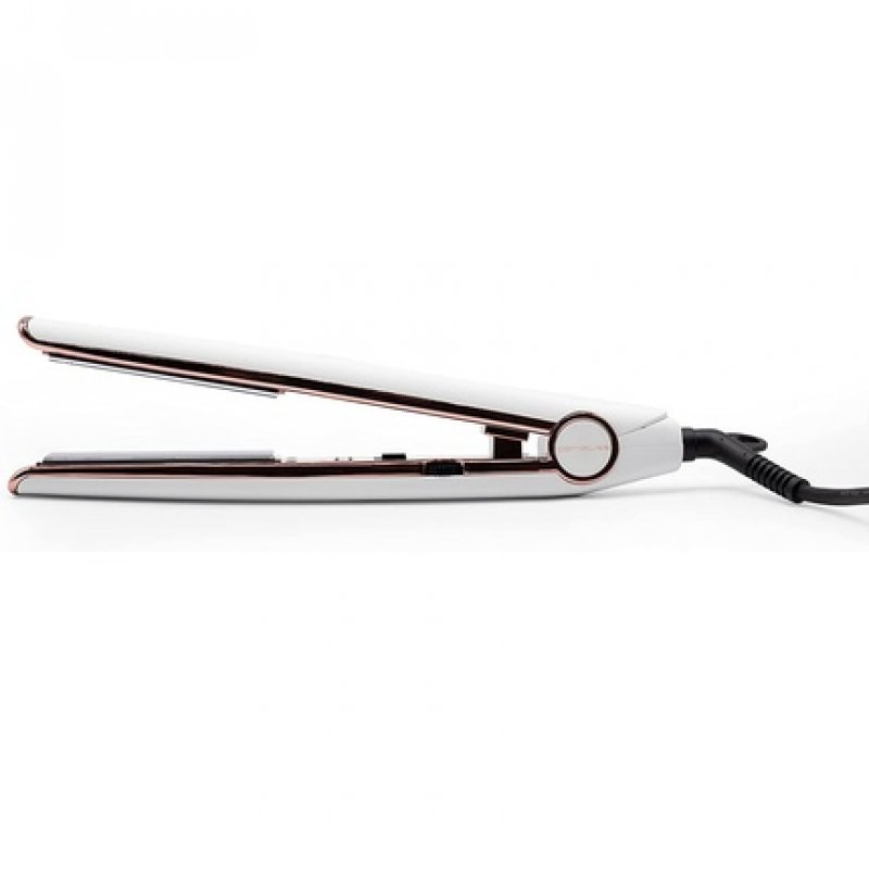 Corioliss C1 Professional Titanium Hair Straightener for Women with Soft Touch White Copper Finish - UK Plug