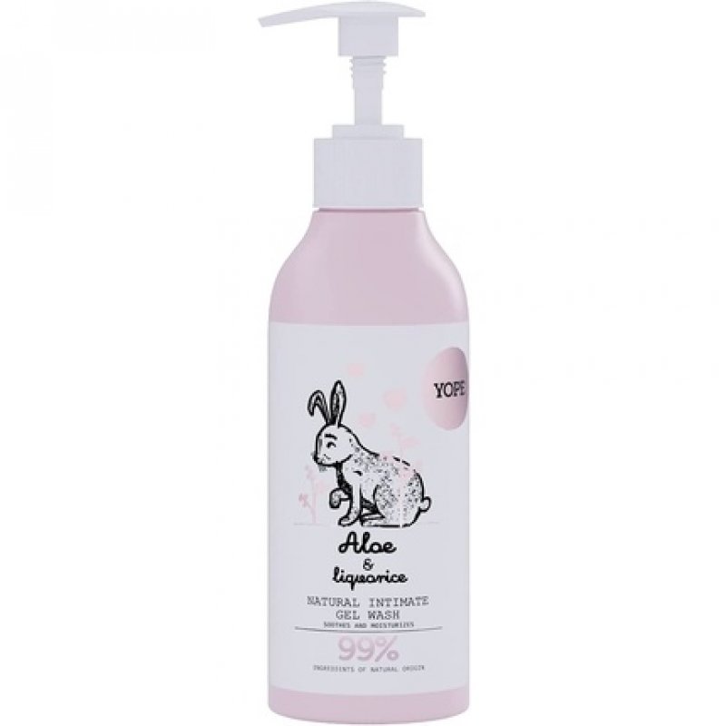 YOPE Natural Intimate Gel Wash with Aloe and Licorice