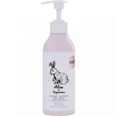 YOPE Natural Intimate Gel Wash with Aloe and Licorice