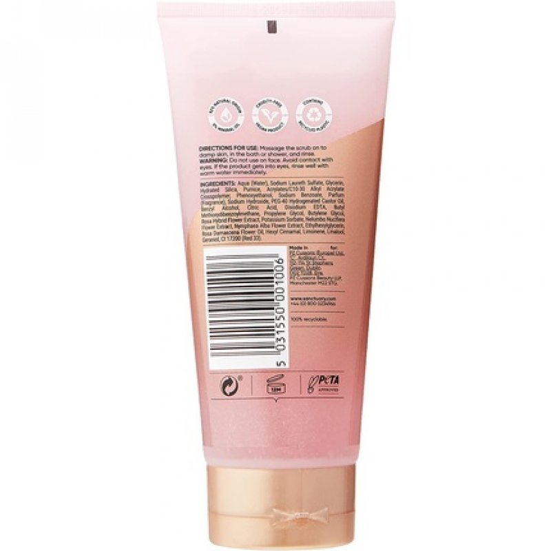 Sanctuary Spa Lily & Rose Body Scrub Exfoliating Body Scrub 200ml