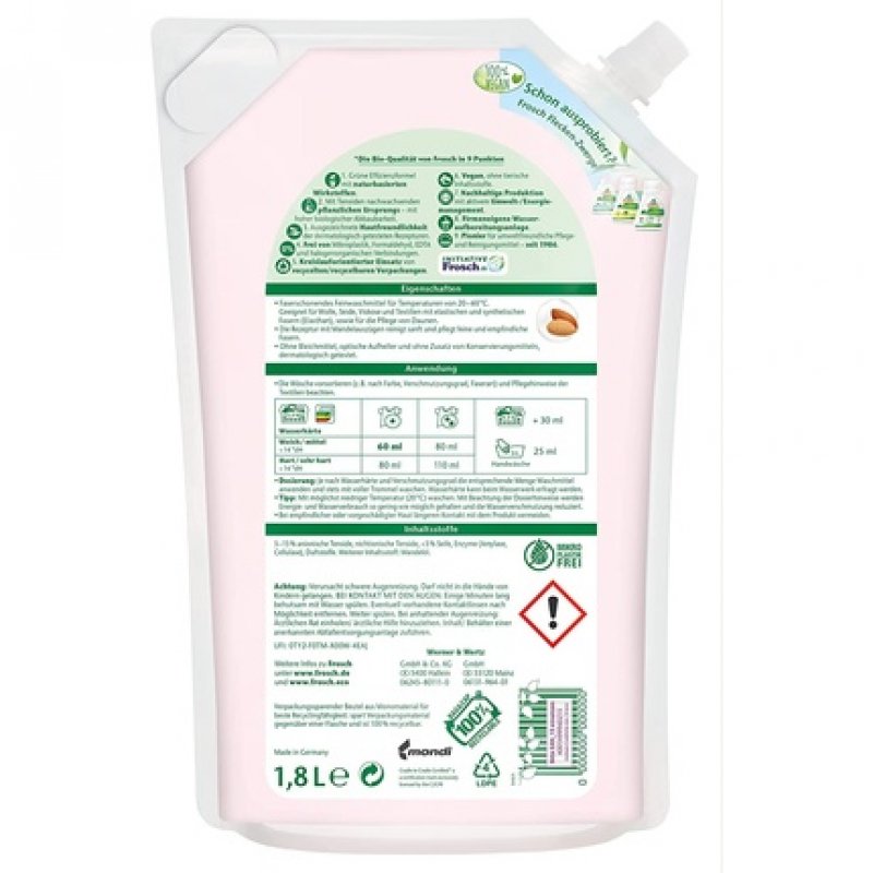 Frosch Fine and Wool Wash Balm Gel 1.8L