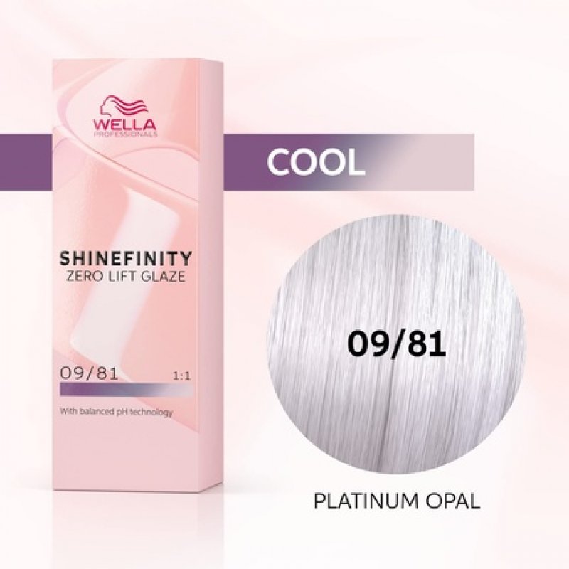 Shinefinity Platinum Opal 09/81 Shade Hair Color 60ml