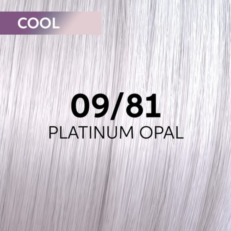 Shinefinity Platinum Opal 09/81 Shade Hair Color 60ml