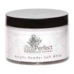 Nail Perfect Basic Acrylic Powder Soft White 100g