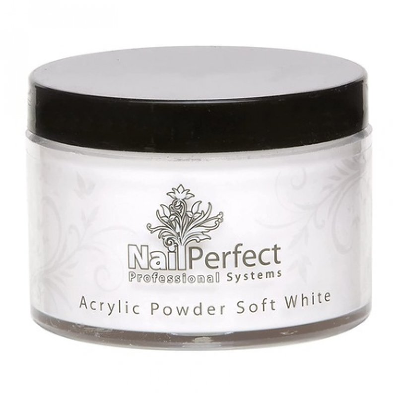 Nail Perfect Basic Acrylic Powder Soft White 100g