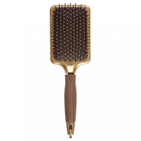 Olivia Garden Ceramic Ion Nano Thermic Styler Hair Brush NT-PDL Paddle