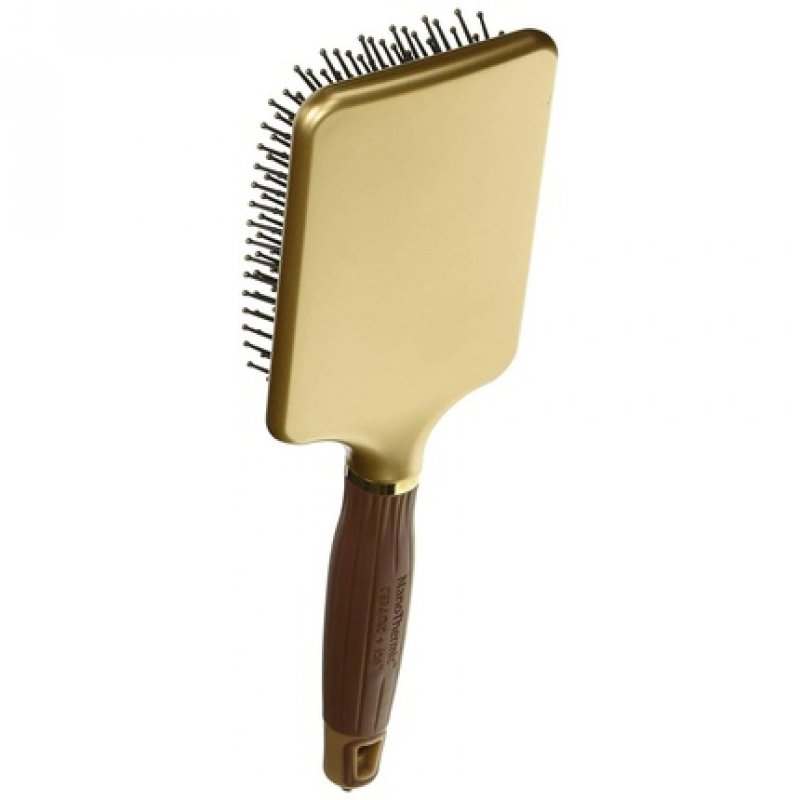 Olivia Garden Ceramic Ion Nano Thermic Styler Hair Brush NT-PDL Paddle