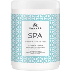 Kallos Spa Body Massage Cream with Coconut Oil, Hyaluronic Acid and Collagen 1.35kg