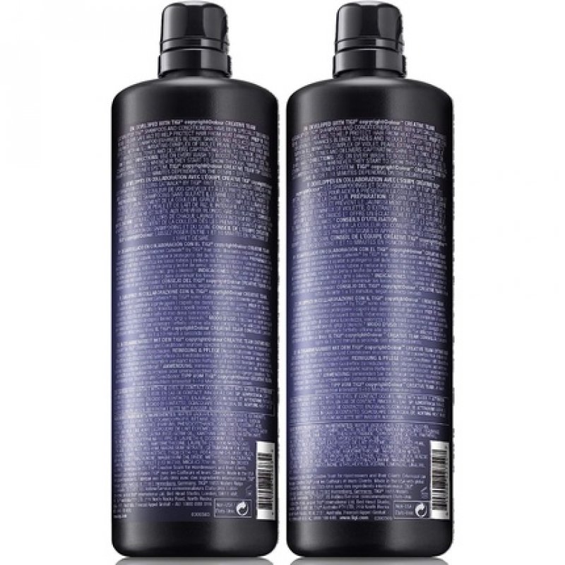 Catwalk by TIGI Fashionista Purple Shampoo and Conditioner Set Professional Blonde Enhancing Hair Treatment 2x750ml