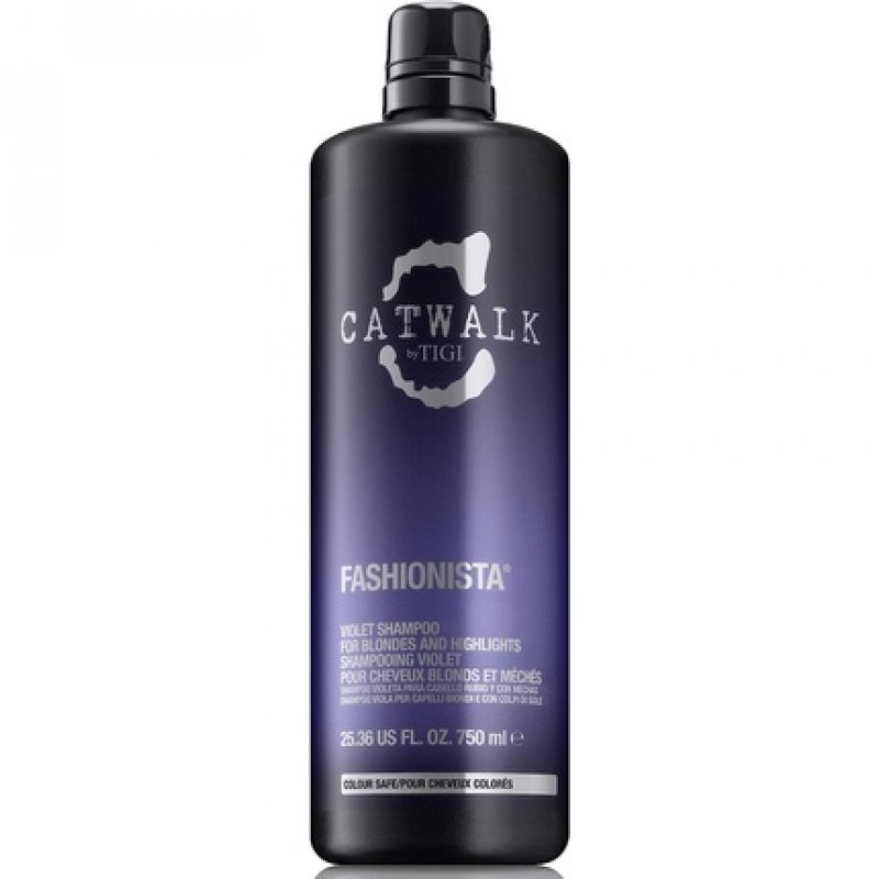 Catwalk by TIGI Fashionista Purple Shampoo and Conditioner Set Professional Blonde Enhancing Hair Treatment 2x750ml