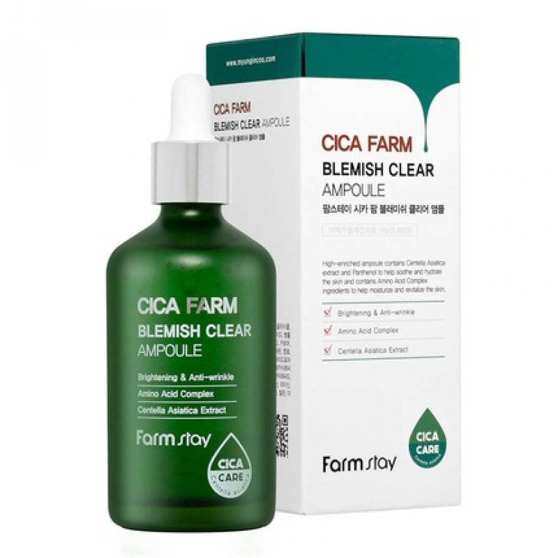 Cica Farm Blemish Clear Ampoule 100ml Made in Korea