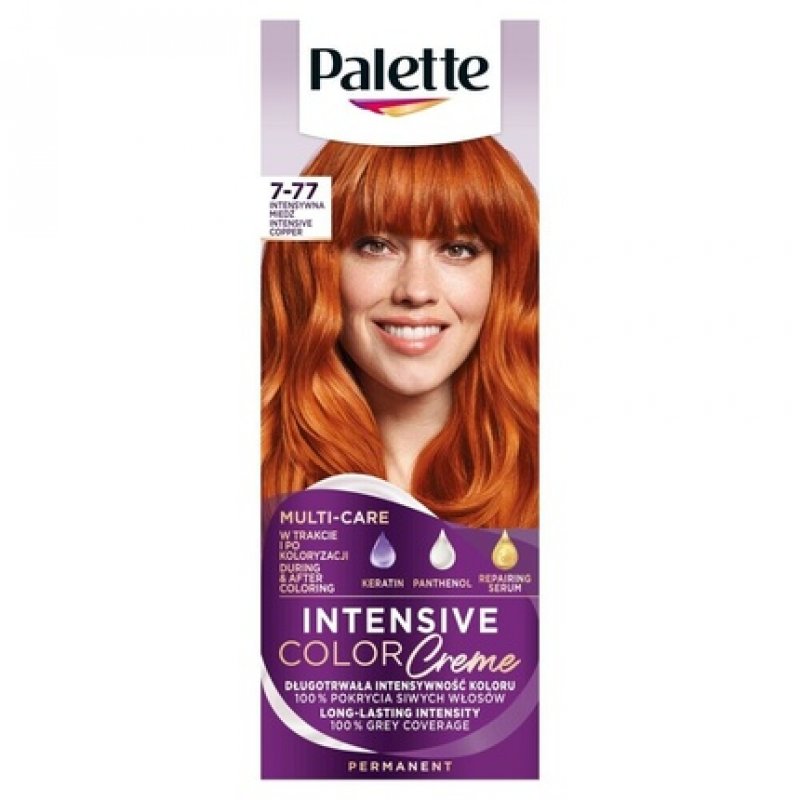 PALETTE Intensive Color Creme Hair Color Cream 7-77 Intense