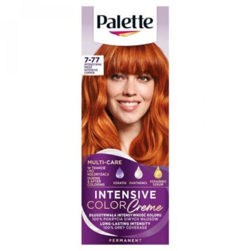 PALETTE Intensive Color Creme Hair Color Cream 7-77 Intense