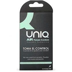 UNIQ Women's Air Condom - Pack of 3