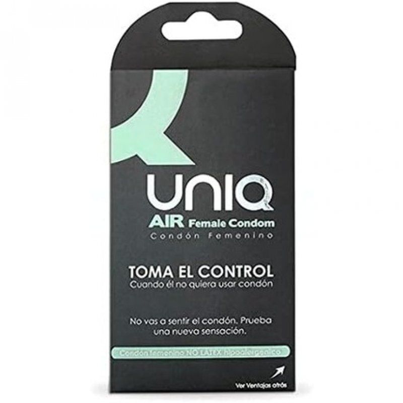 UNIQ Women's Air Condom - Pack of 3