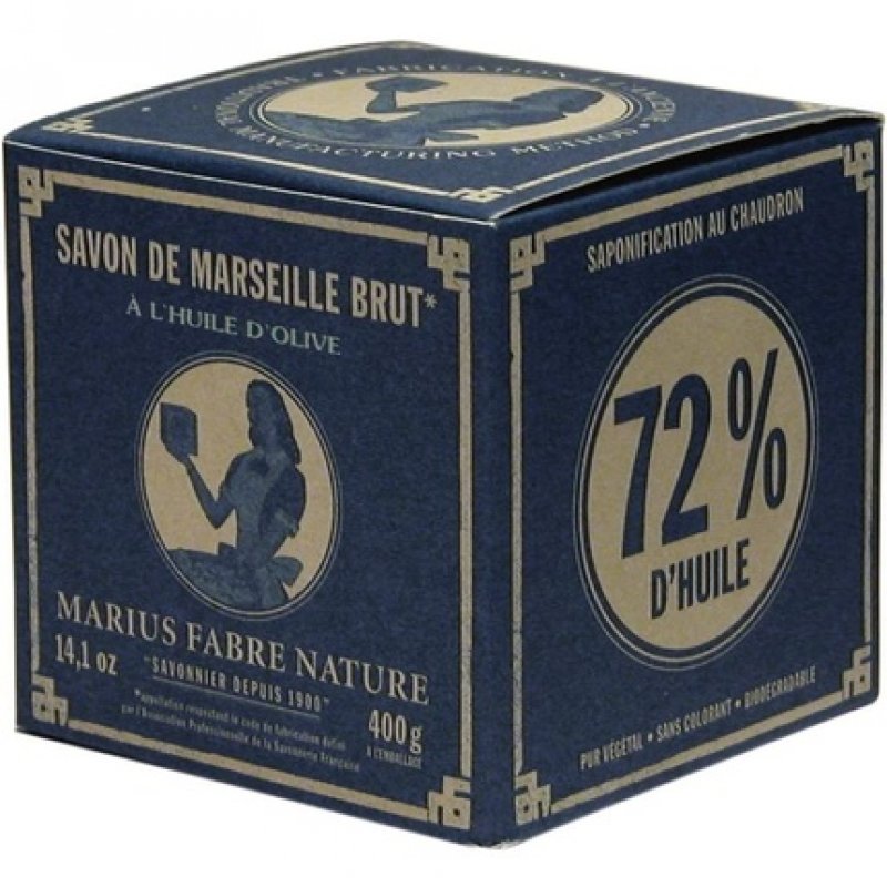 Marius Fabre Pure Marseilles Soap 400g - Vintage Style Box