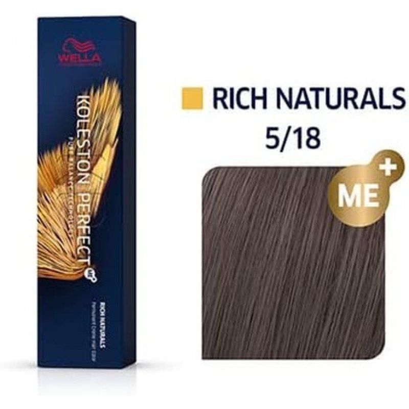 Wella Koleston Perfect Me 60ml 5/18 Hair Color