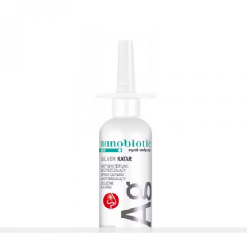 Nanobiotic Catarrh Nasal Spray with Silver Ag 30ml