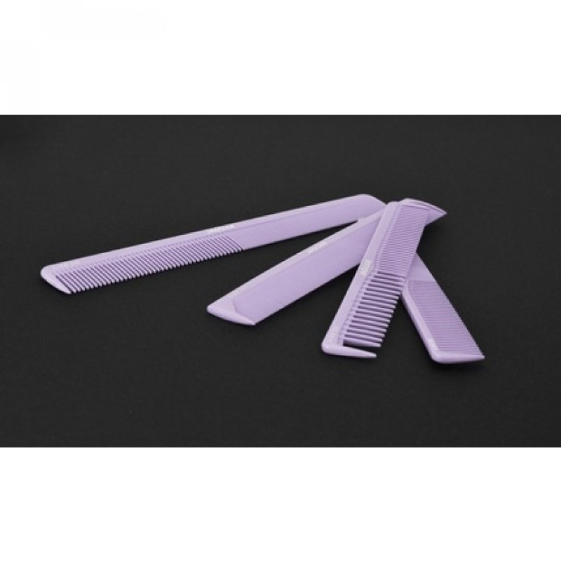 JAGUAR A-Line Comb Set with 9 Lavender Combs No. A599-16