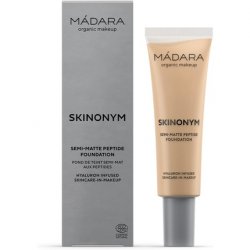 MÁDARA Organic Skincare SKINONYM Semi-Matte Peptide Foundation 35 True Beige 30ml