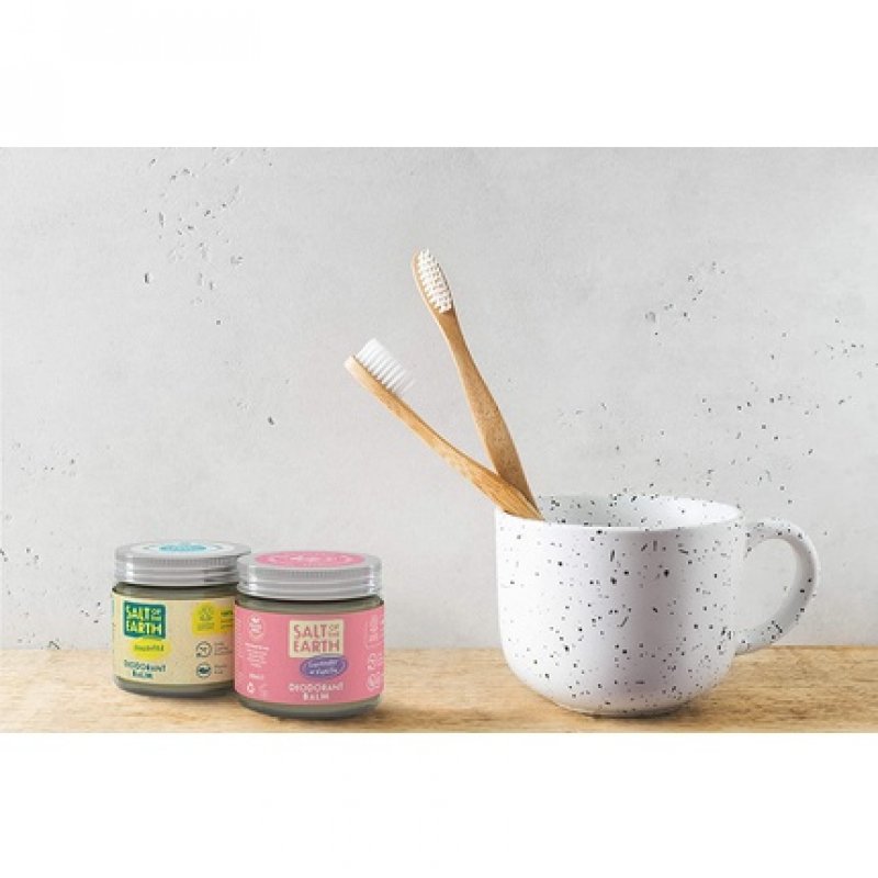Salt of the Earth Natural Deodorant Balm Vegan Long Lasting Protection Lavender & Vanilla 60g