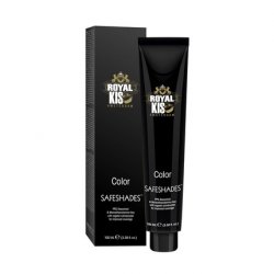 Royal KIS SafeShades Permanent Hair Color Cream 100ml 8B - High Coverage, Long-lasting Color and Naturally Shiny Hair -