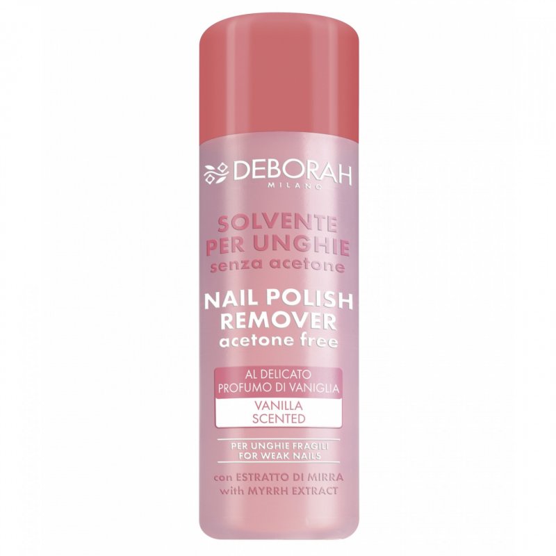 Deborah Milano Nail Polish Remover Acetone Free 120ml