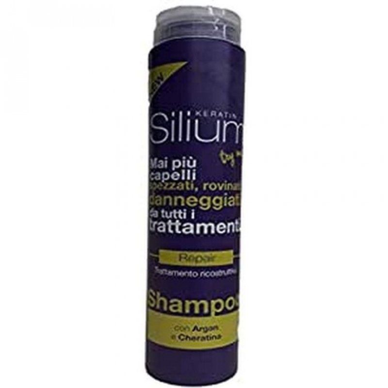 SILIUM Keratin Argan Shampoo for Hair Care 250ml