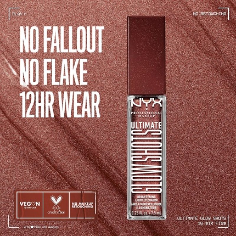 NYX Professional Makeup Ultimate Glowshots Vivid Rich Six Figs