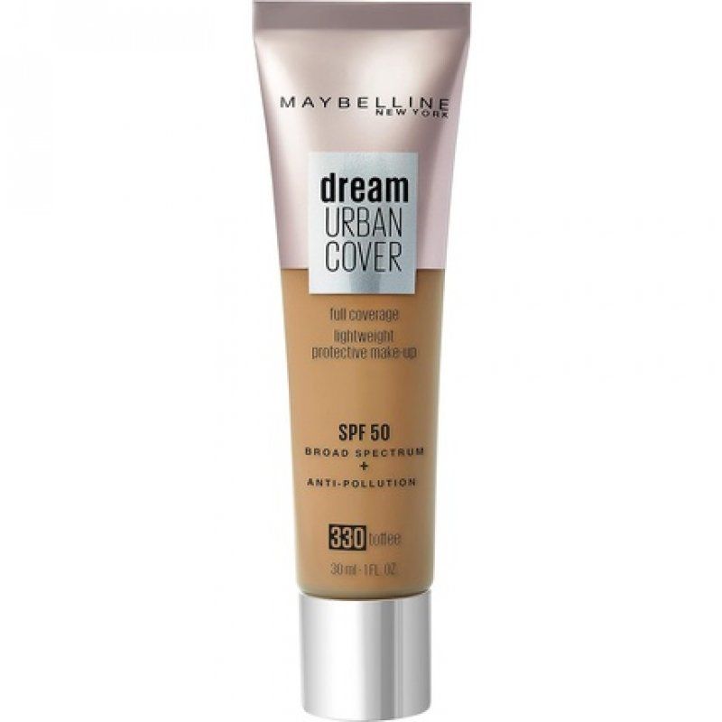 Maybelline Dream Urban Cover All-In-One Protective Makeup 330 Toffee 30ml