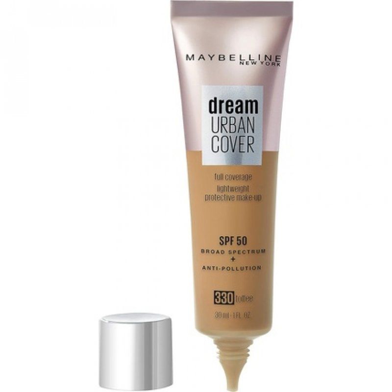 Maybelline Dream Urban Cover All-In-One Protective Makeup 330 Toffee 30ml