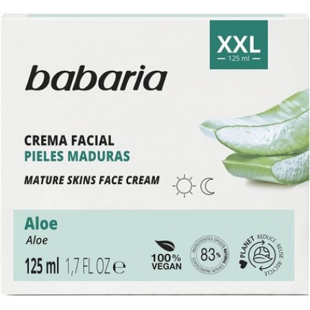 Babaria XXL Aloe Vera Facial Cream for Mature Skin