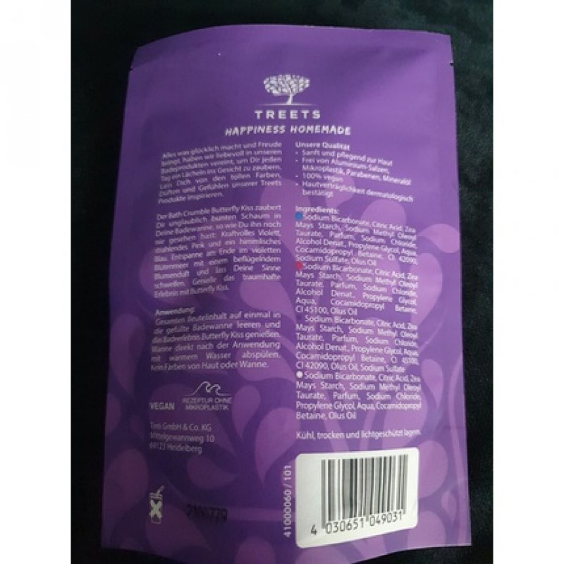 Treets Bath Crumble Vegan Bath Crystals