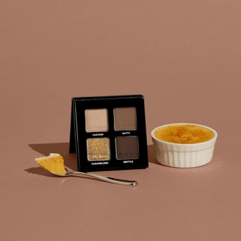 Sigma Beauty Quad Eyeshadow Palette Buttery Soft Formula Buildable Blendable Shades Flawless Eye Look Designed for All