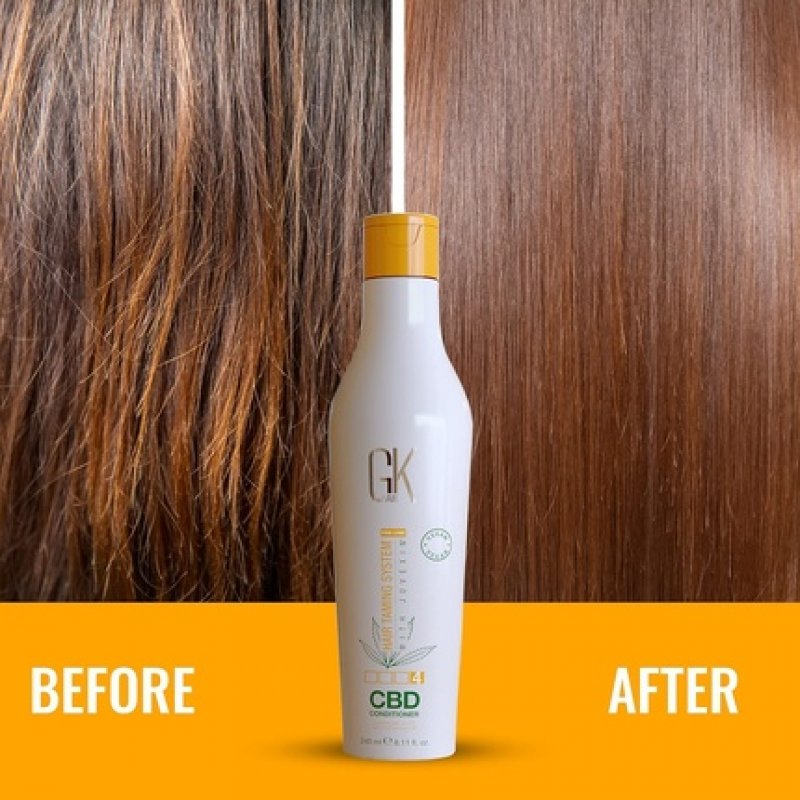 GK HAIR Global Keratin Hemp Conditioner 8.11 Fl Oz/240ml - Hydrating Strengthening Color Treated Damaged Repair