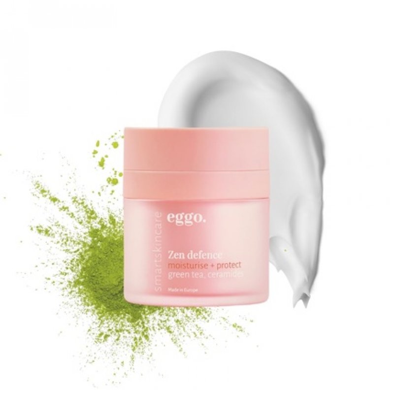 Eggo Zen Defence Moisturizer for All Skin Types - Enriched with Superfoods and Ceramides Face Cream 50ml - Perfume Free