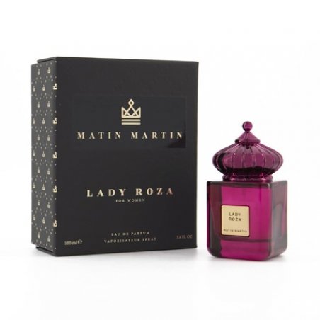 Lady Roza Eau de Parfum for Women Litch Rhubarb Bergamot Intense Refined Scent Boutique Signature Arabian Perfumery by