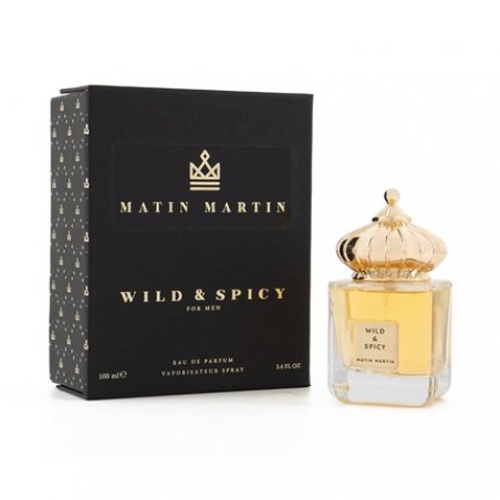 Matin Martin Wild & Spicy Eau de Parfum for Men Peppery and Intense 100ml