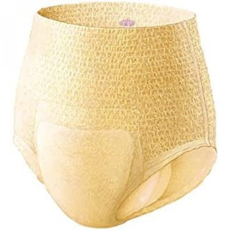 Depend Absorbent Briefs for Urinary Incontinence Beige Woman