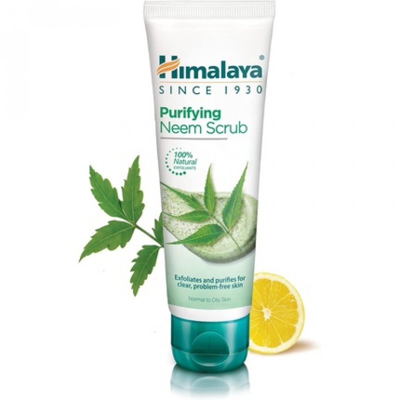 Himalaya Purifying Neem Scrub for Normal to Oily Skin 75ml