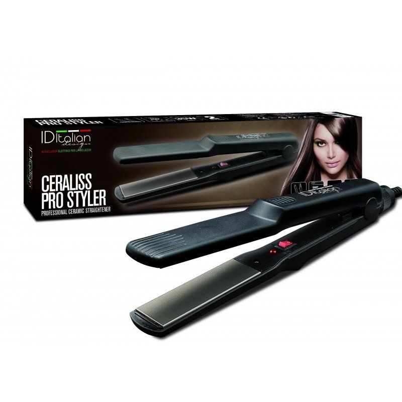 PostQuam IDEE202 hair styling tool Straightening iron Warm Black 35 W 2.5 m