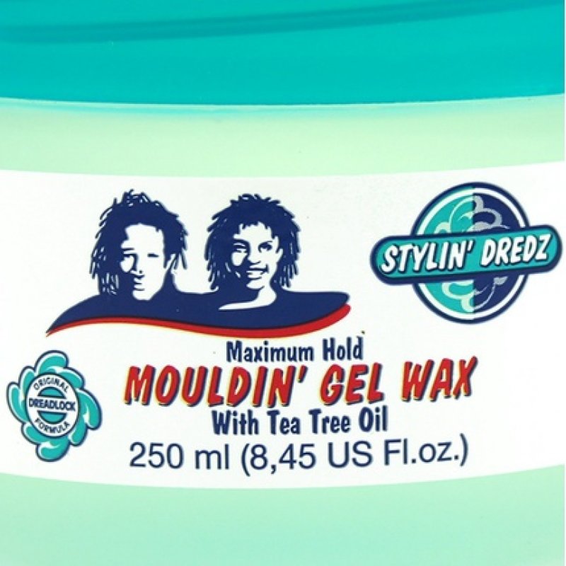Stylin' Dredz Mouldin' Gel Wax With Tea Tree Oil 8.45oz 250ml