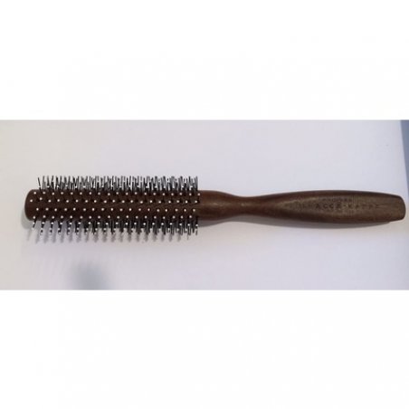 Acca Kappa 12Ax733 1 Round Thermal Wood Hair Brush - Multicoloured