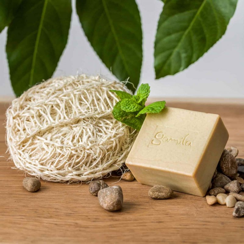 Gamila Secret Cream Bar Spearmint Sparkle 115g