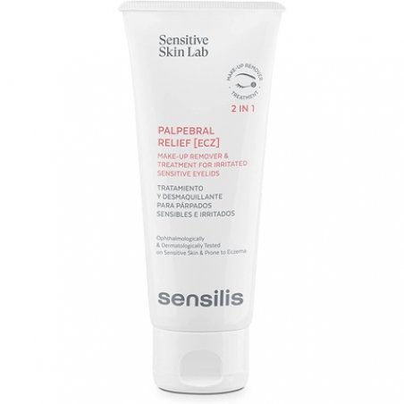 Sensilis Palpebral Relief [ECZ] 2-in-1 Treatment and Makeup Remover for Sensitive and Irritated Skin 100ml