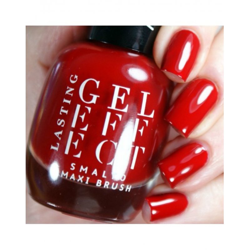 Astra Lasting Gel Effect nail polish 12 ml Red Gloss