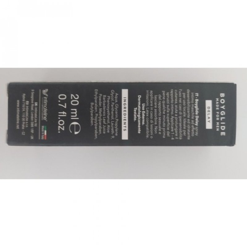 BoyGlide Delay Spray for Premature Ejaculation 0.7oz 20ml
