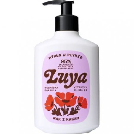 LUYA Liquid Hand Soap with Poppy and Cocoa 400ml