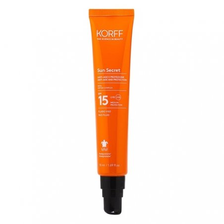 Korff Sun Secret Anti-Aging Face Sun Fluid SPF15 50ml